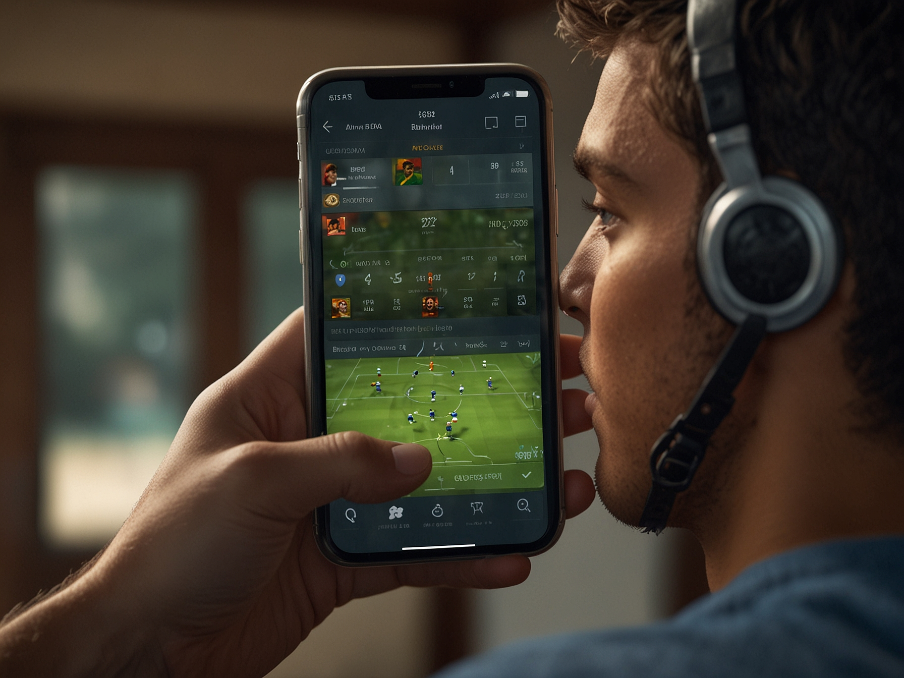 Mobile app and fast play